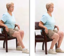 Seated Knee Flexion (KNEE replacements)