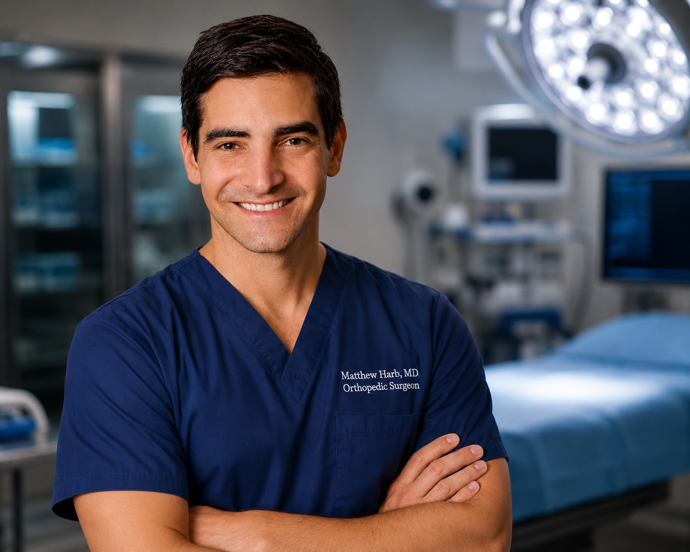 Matthew Harb, M.D., orthopedic hip and knee replacement surgeon